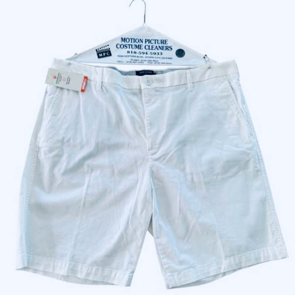 Movie and TV Clothes W40 $60 RETAIL NEW WITH TAG dockers mens white shorts